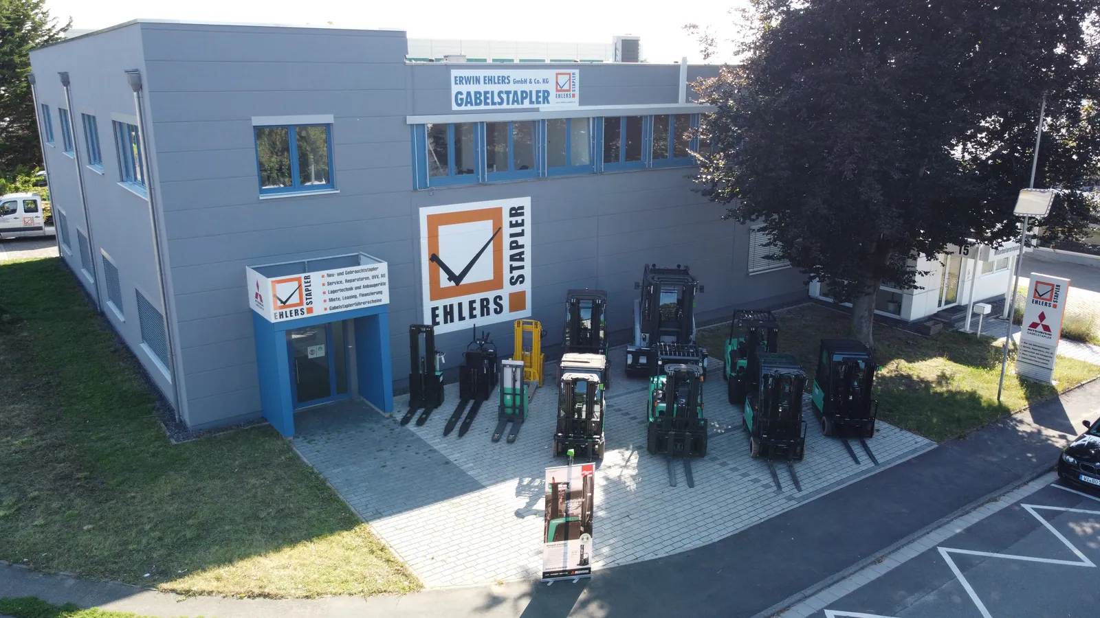 Firmengebäude der Erwin Ehlers GmbH & Co. KG in Hofheim-Wallau