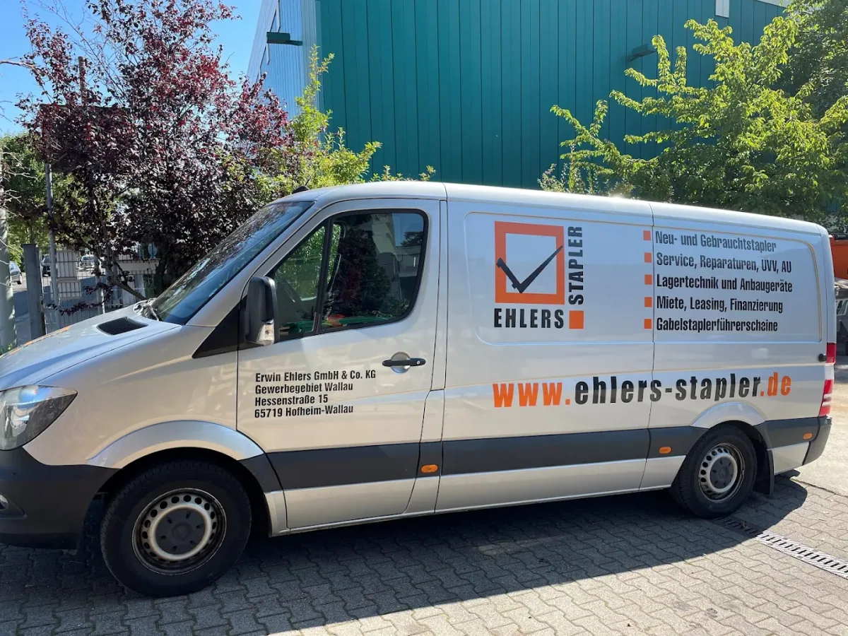 Ehlers Stapler Servicefahrzeug – schnell vor Ort im Rhein-Main-Gebiet